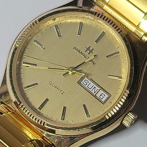 Hamilton 36mm Vintage 1980's Beautiful Wristwatch